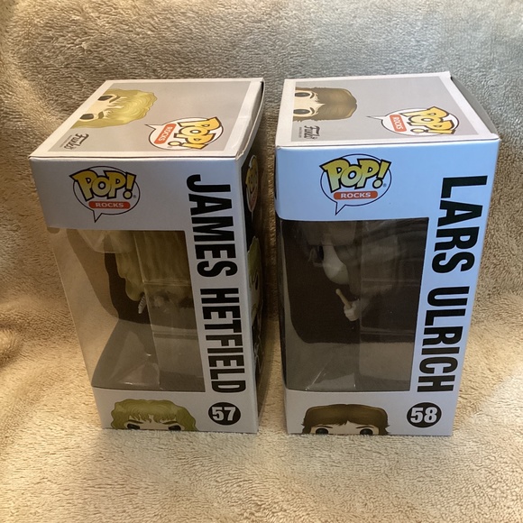 Funko Pop Rocks … Metallica set of 4 … NIB - Picture 2 of 11